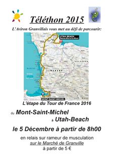 Defi rameurs aviron tour de france etape mont-saint-michel utah beach
