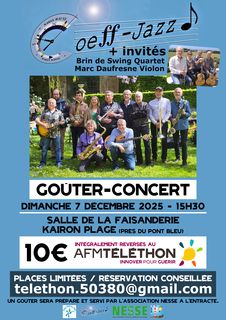 gouter concert coeff jazz saint pair sur mer