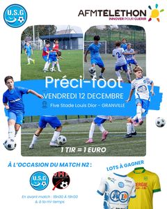 precifoot usg granville lesherbiers match