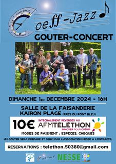 gouter concert coeff jazz saint pair sur mer