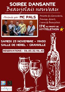 soiree dansante beaujolais nouveau mcpals