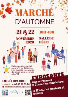 marche artisanal granville createurs artisans telethon